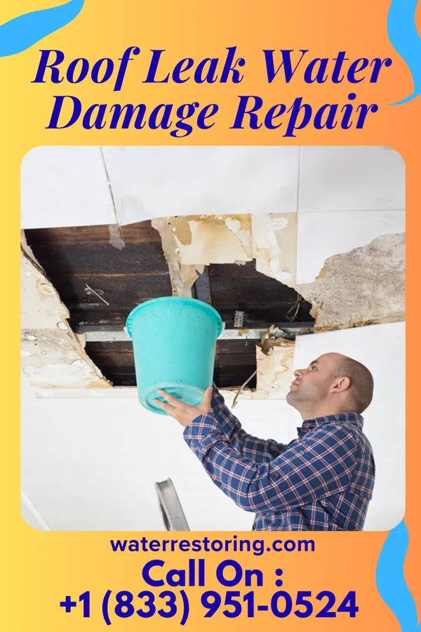 Roof Leak Water Damage Repair in Tulare, CA